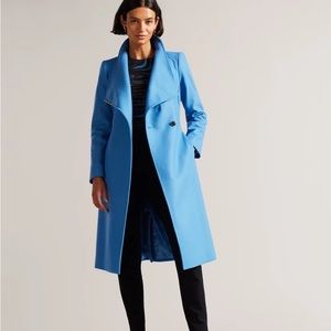 ❌SOLD ❌Ted Baker Rose Wool wrap coat